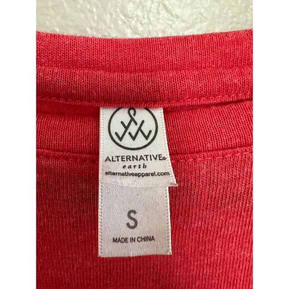 Alternative‎ Earth Apparel Womens Red Tank Dress S polyester solid round neck - Picture 4 of 7